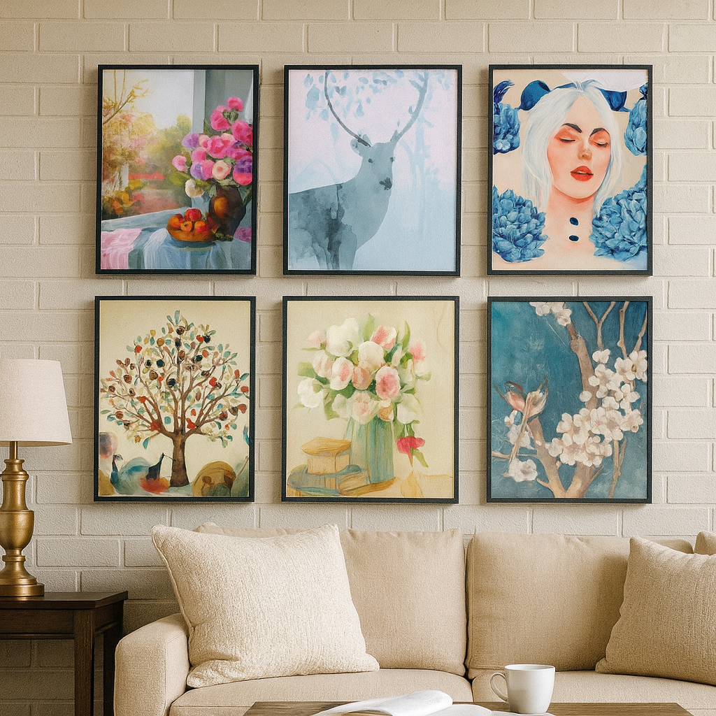 Cuadro decorativo modelo  – 40×40 cm, diseño moderno y elegante para decoración de interiores