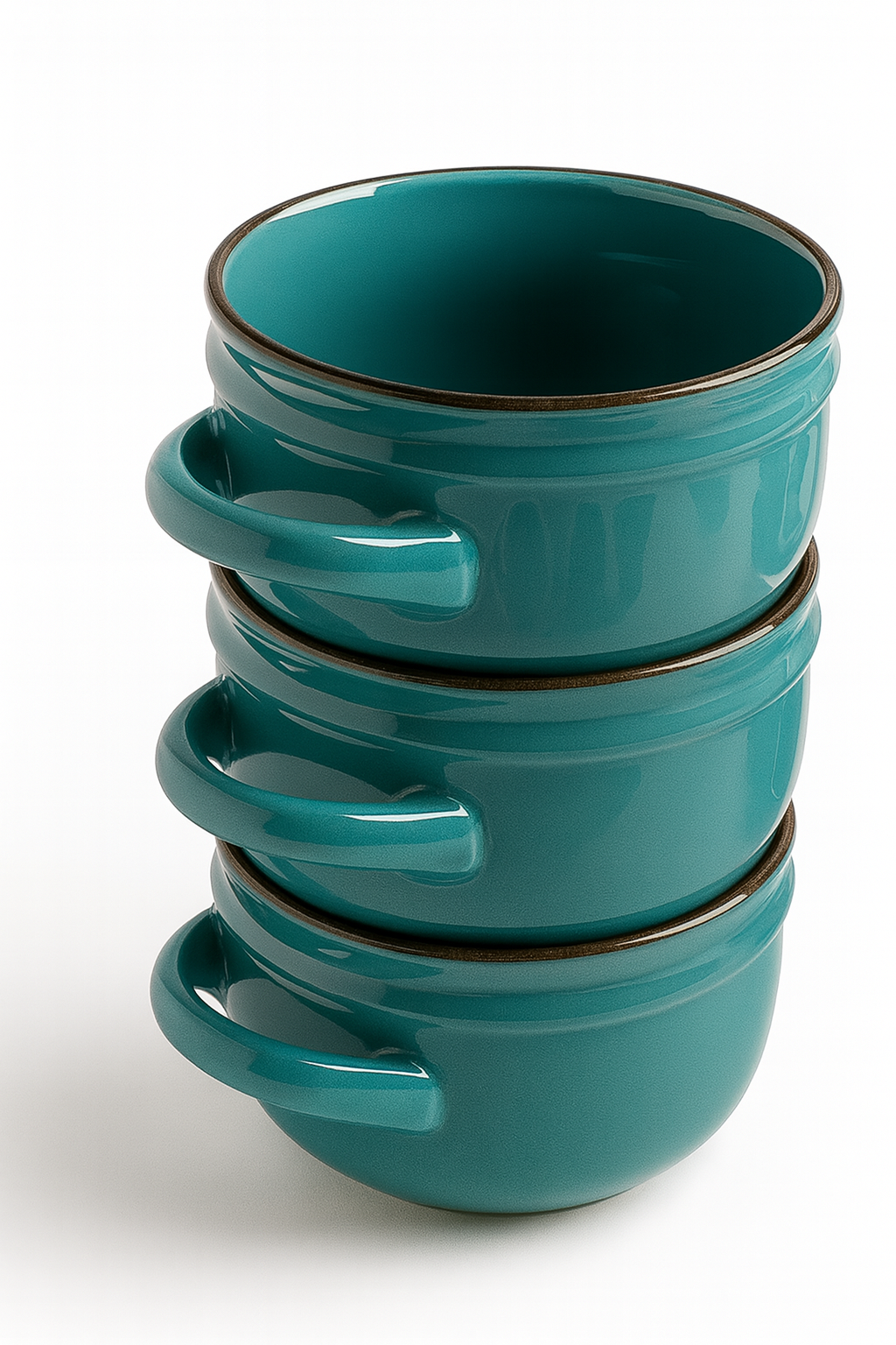 Juego de cerámica, 8 piezas, 6840 g en total.