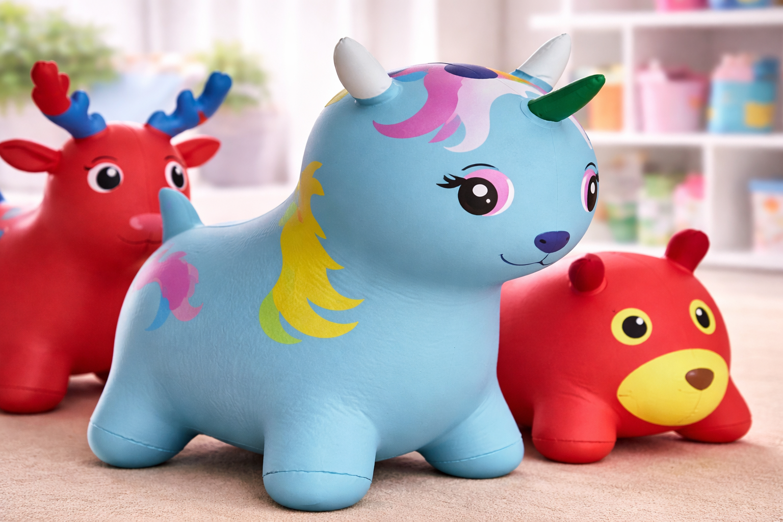 Caballito Saltarín de Goma