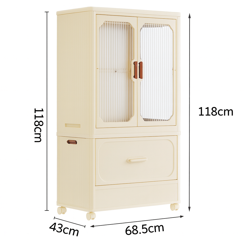 Armario plastico para ropa