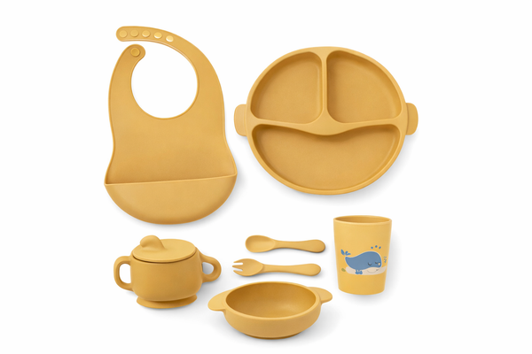 Plato silicona infantil con caja