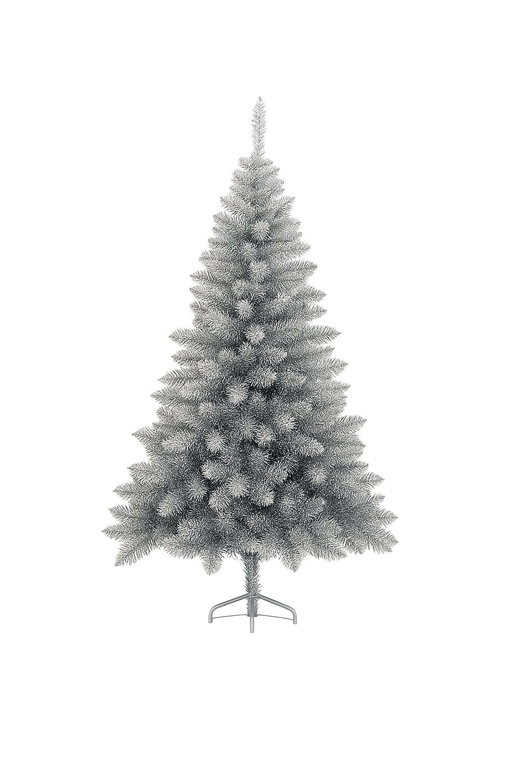 Árbol de navidad abeto nevado