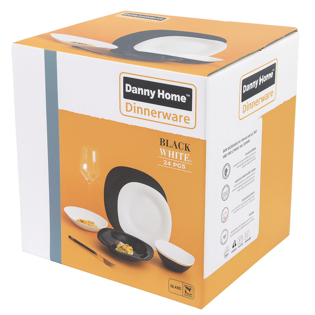 Juego de cuencos y platos de cerámica.