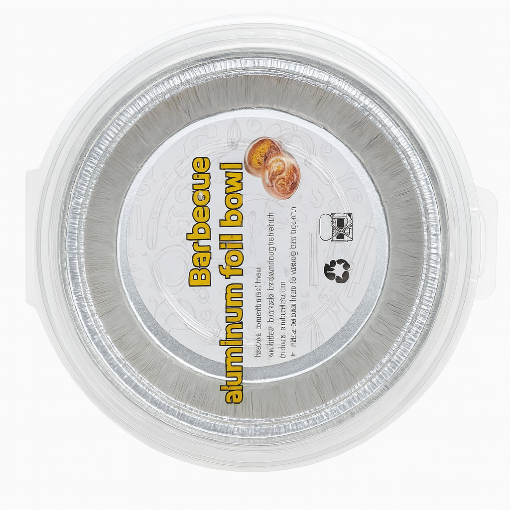 Cuenco de papel de aluminio