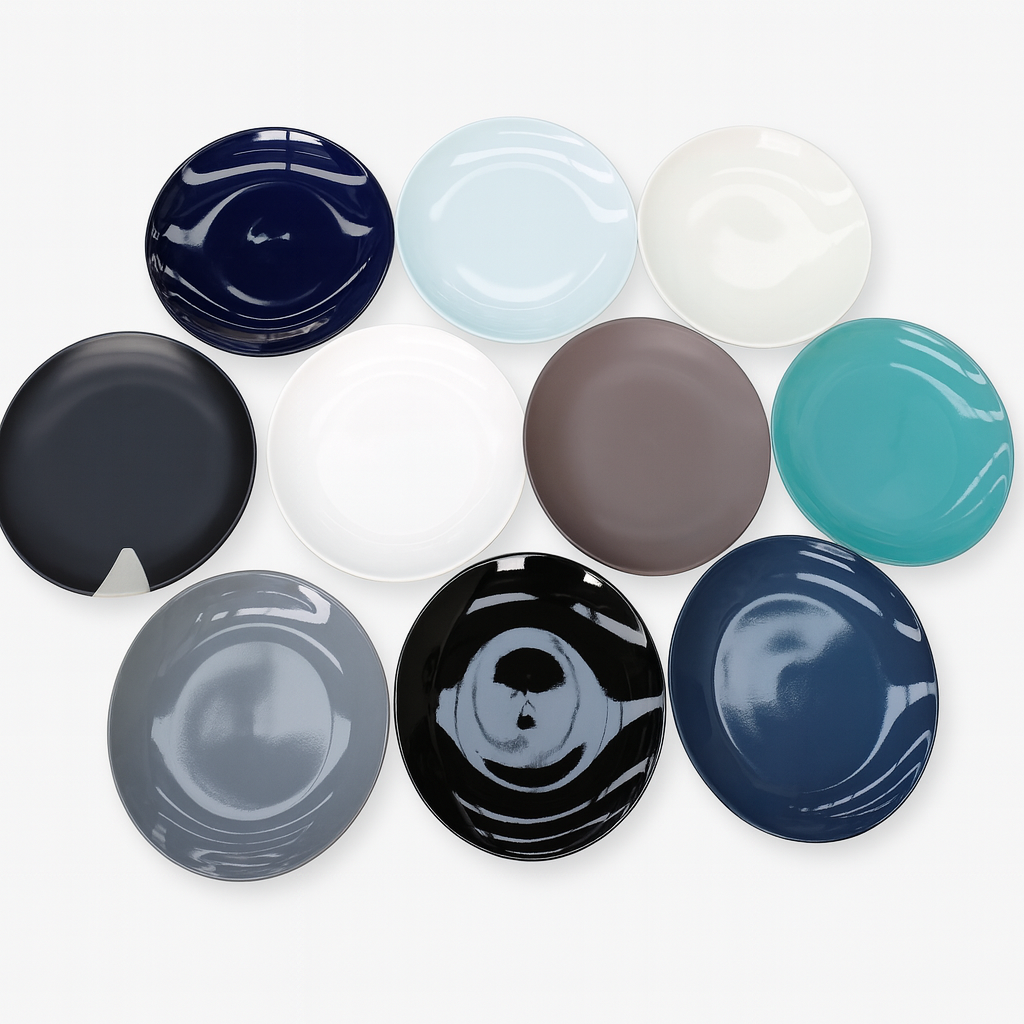 10.5" Platón esmaltado