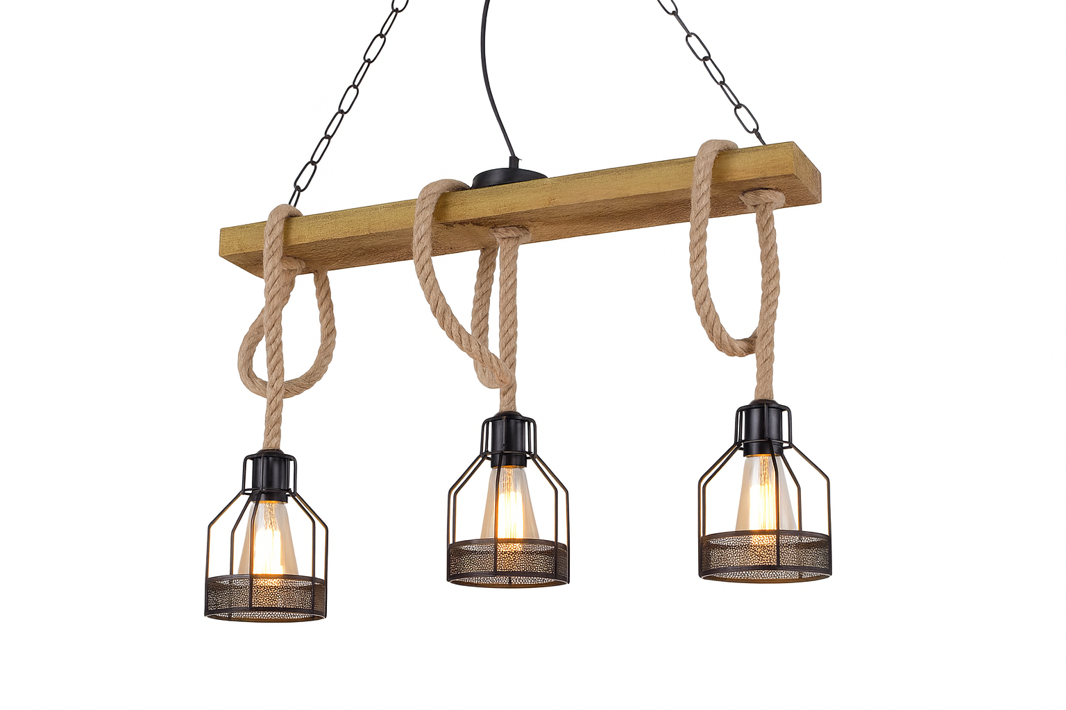 Lampara led decorativa de techo colgante