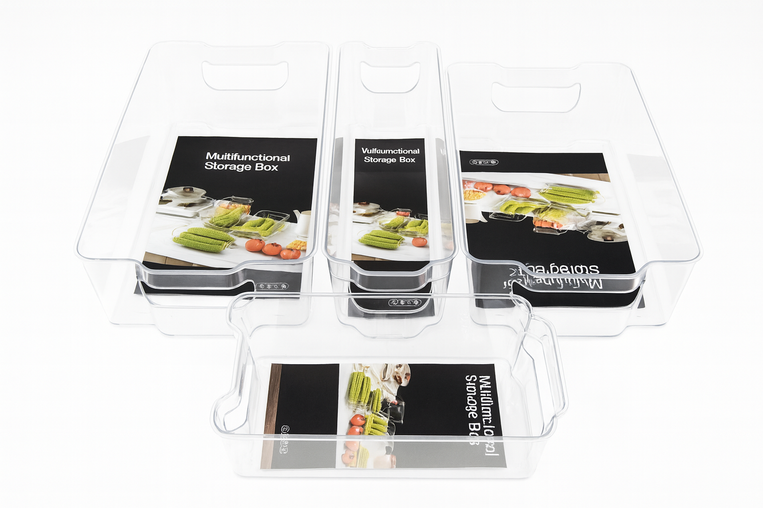 Bandeja Organizadora – Plástico Multiuso | 30 × 30,2 × 14 cm