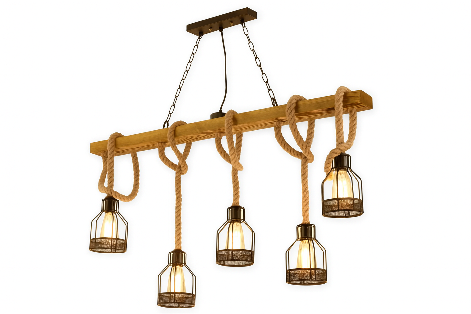 Lampara led decorativa de techo colgante