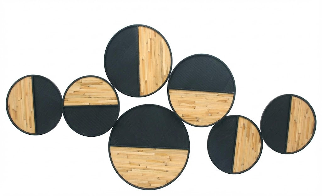 ADORNO METÁLICO PARA DECORACIÓN DE PARED  – Moderno, Elegante y Súper Resistente