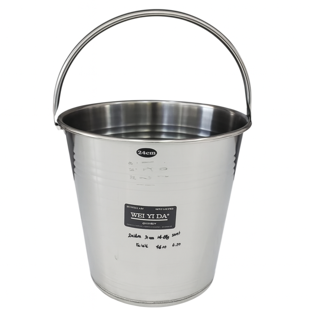 Cubeta metálica para hielo