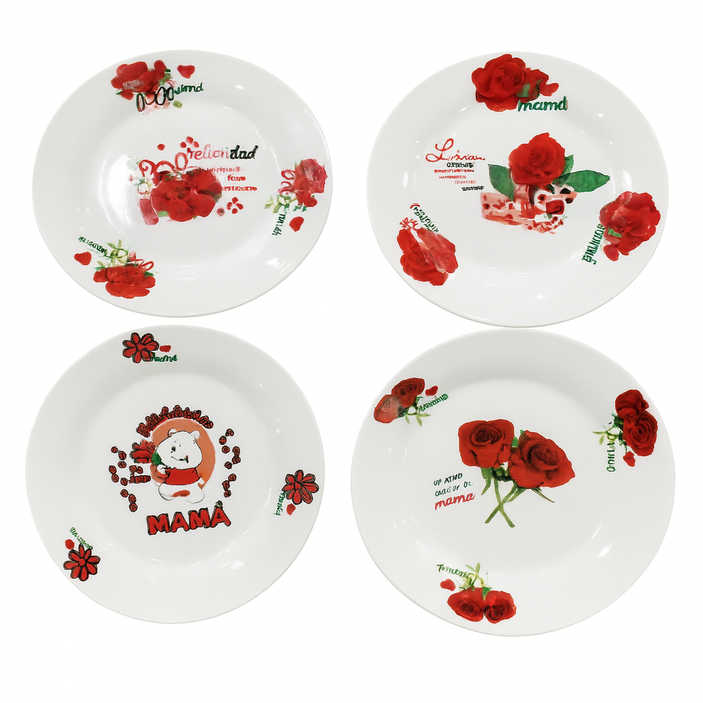 Plato de ceramica 8''