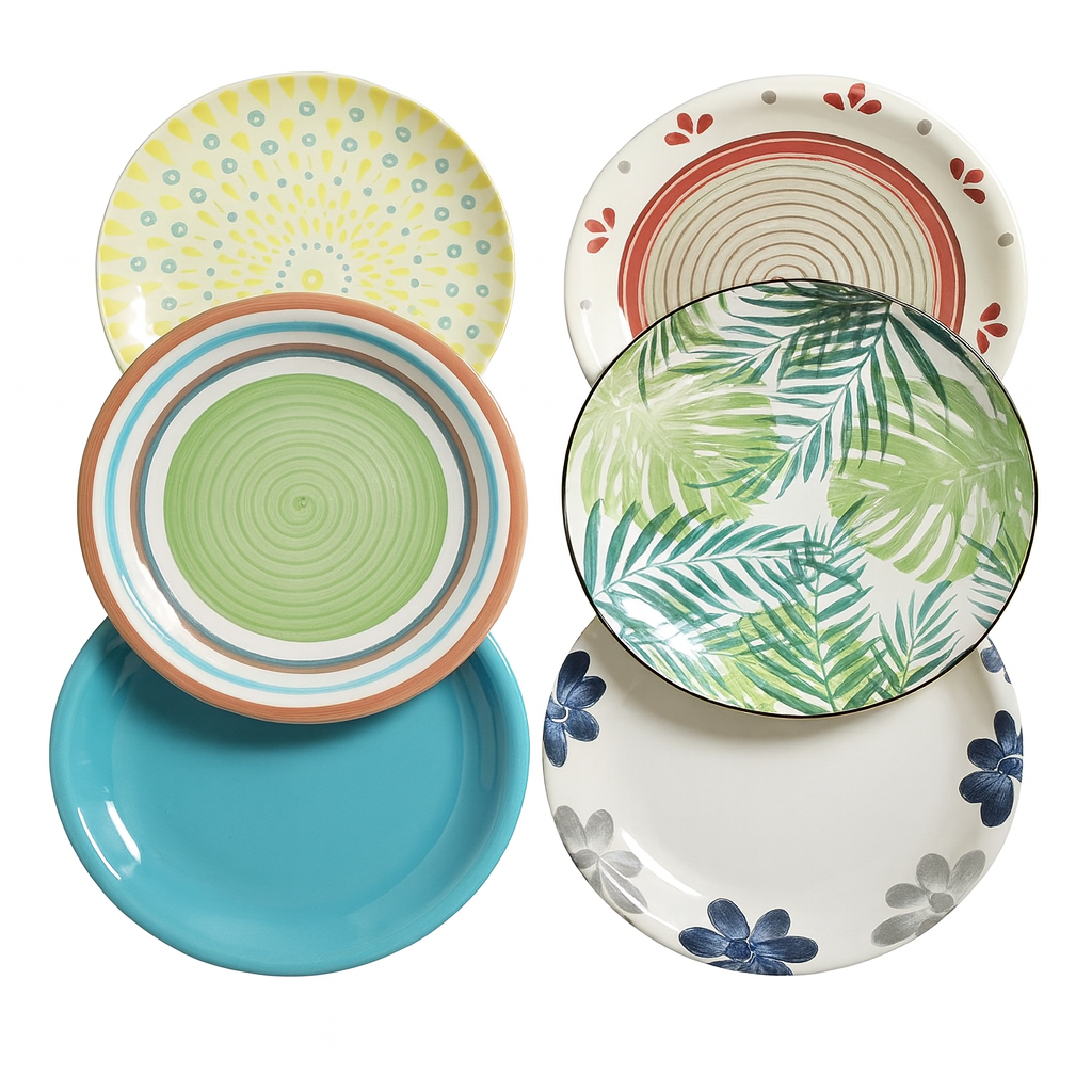 Plato de cerámica de 9,5"