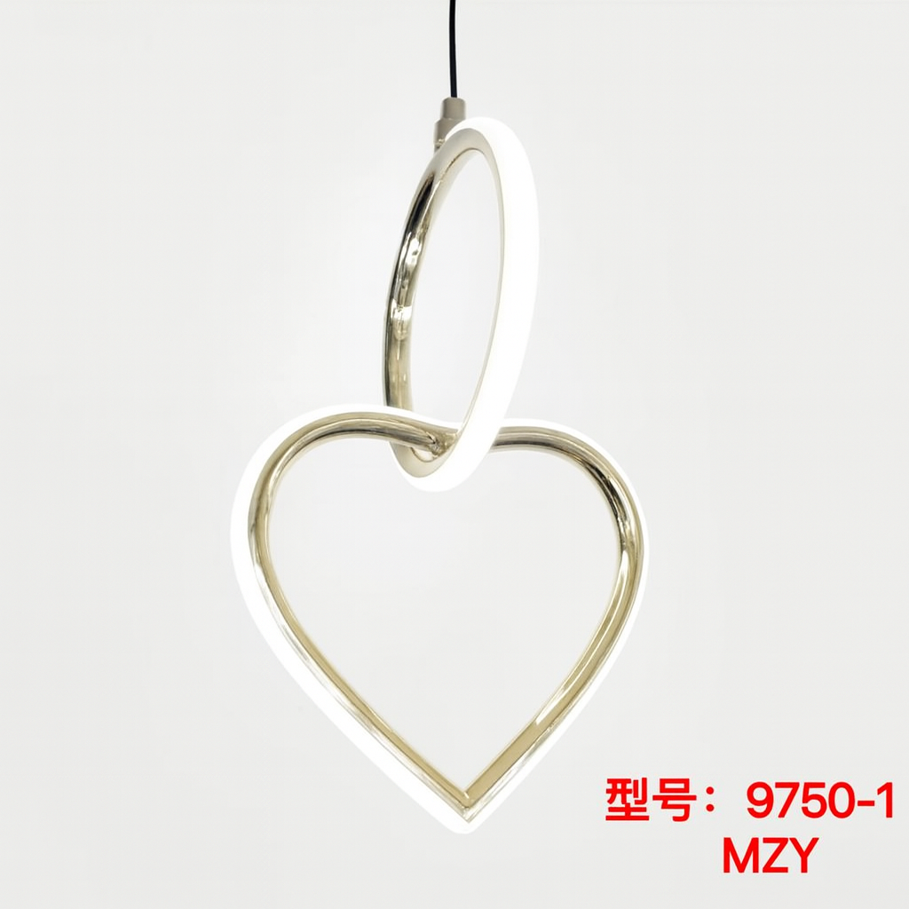 Lámpara Decorativa de Techo – Color Dorado