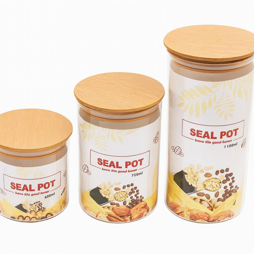 Frasco plástico con tapa hermética | 500ml