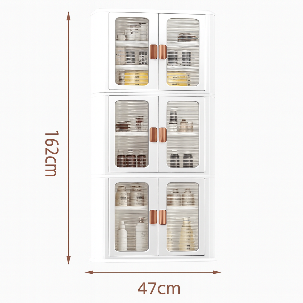 Armario Plástico de Almacenamiento Plegable