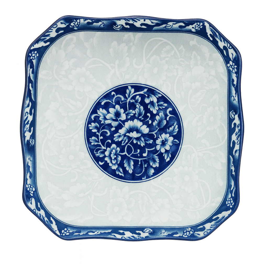 Plato cuadrado de 9.25''