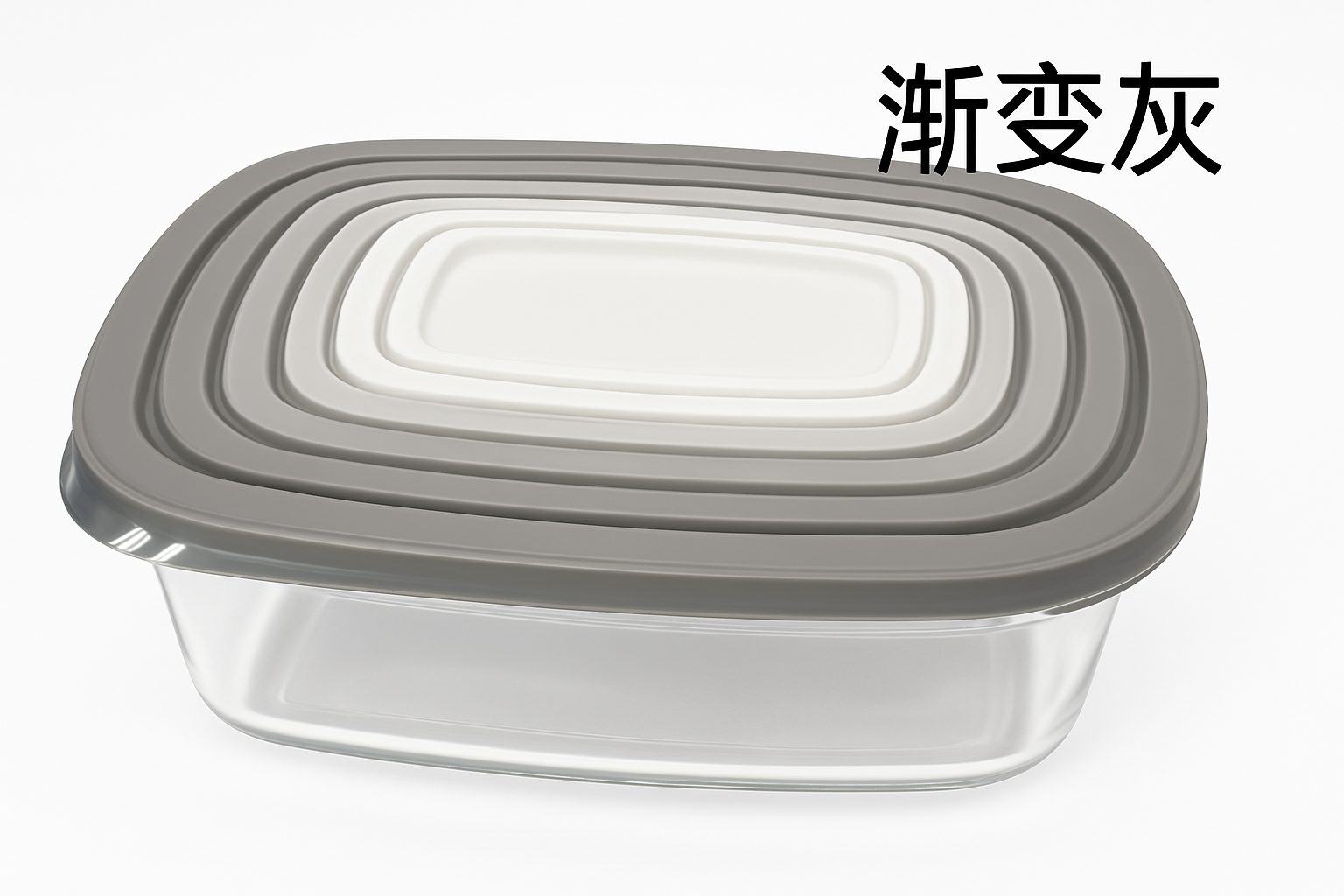 Set de 7 taperes plásticos con tapa hermética | Diferentes tamaños