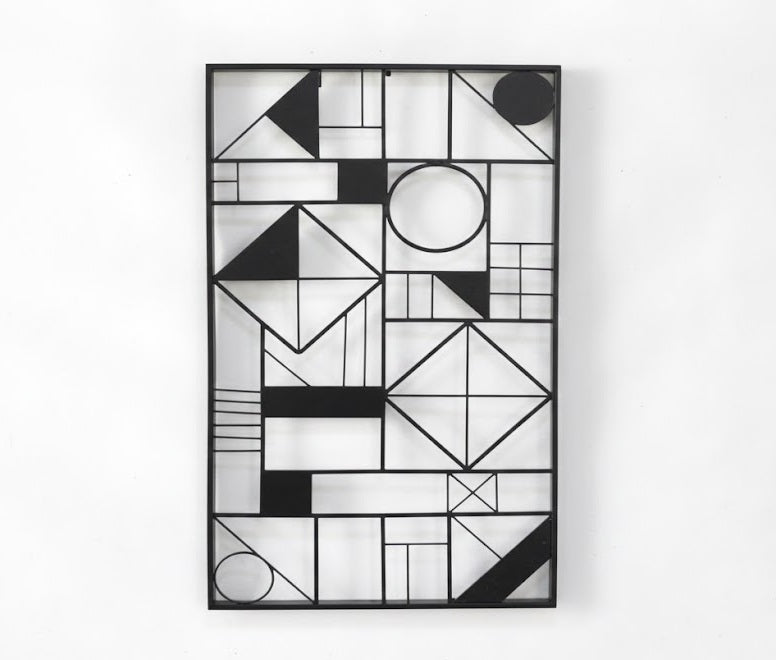 ADORNO METÁLICO PARA DECORACIÓN DE PARED  – Estilizado, Moderno y Súper Resistente