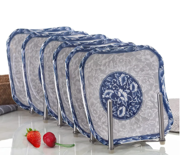 Plato cuadrado de 9.25''