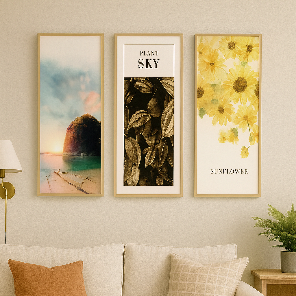 Cuadro decorativo para sala, tamaño 40×60 cm, moderno y elegante