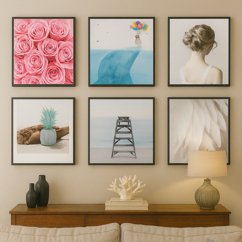 Cuadro decorativo para sala, tamaño 29×39 cm, elegante, moderno y versátil