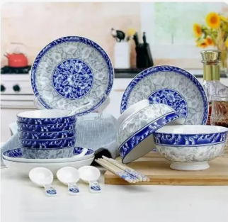 Tazón con estampado de 6"