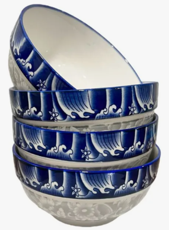 Tazón con estampado de 6"