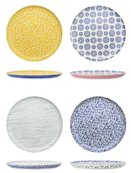 10.5" Plato con estampado