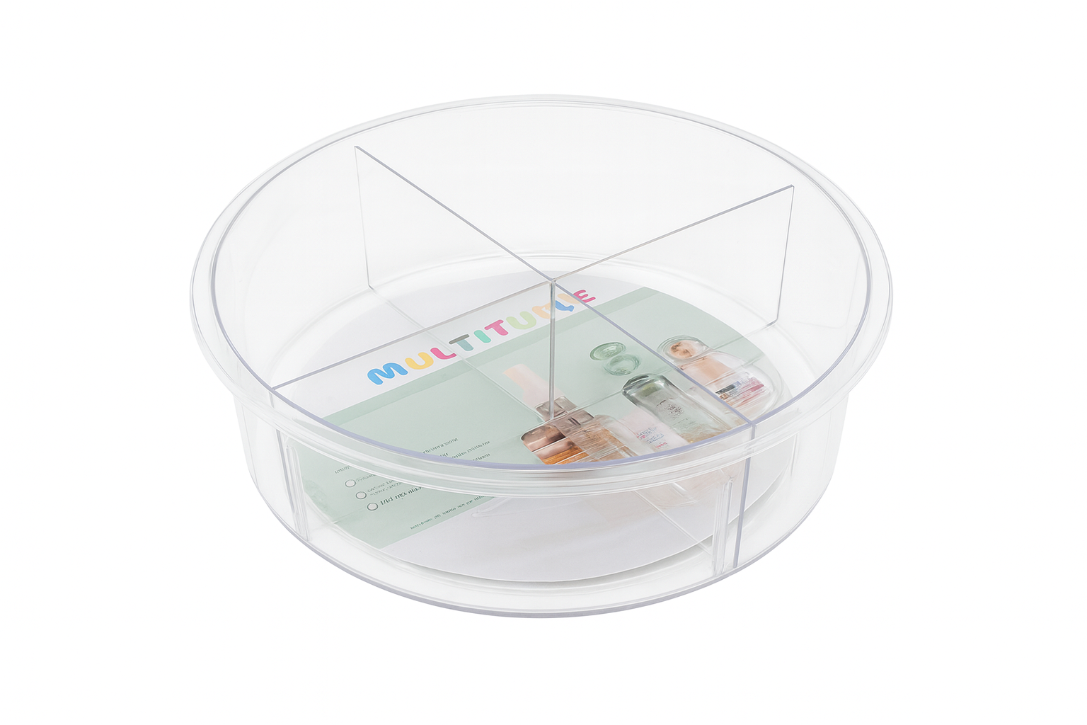 Caja de Almacenaje– Plástico Multiuso | 30,5 × 30,5 × 9,5 cm