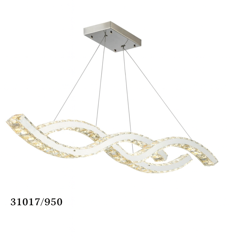 Lámpara Colgante de Cristal LED Ø950mm