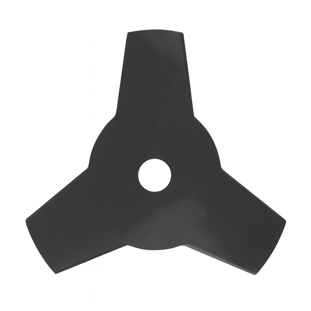 Cuchilla de corte EMTOP 255 mm (10") de 3 dientes para desbrozadora/ a gasolina