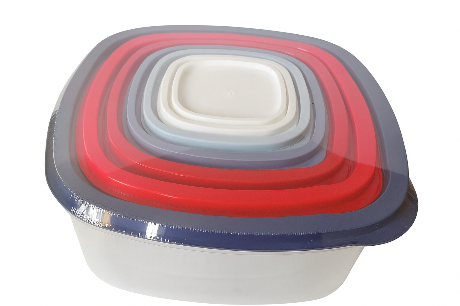 Juego de 7 tapones de plástico para almacenamiento | Diferentes tamaños