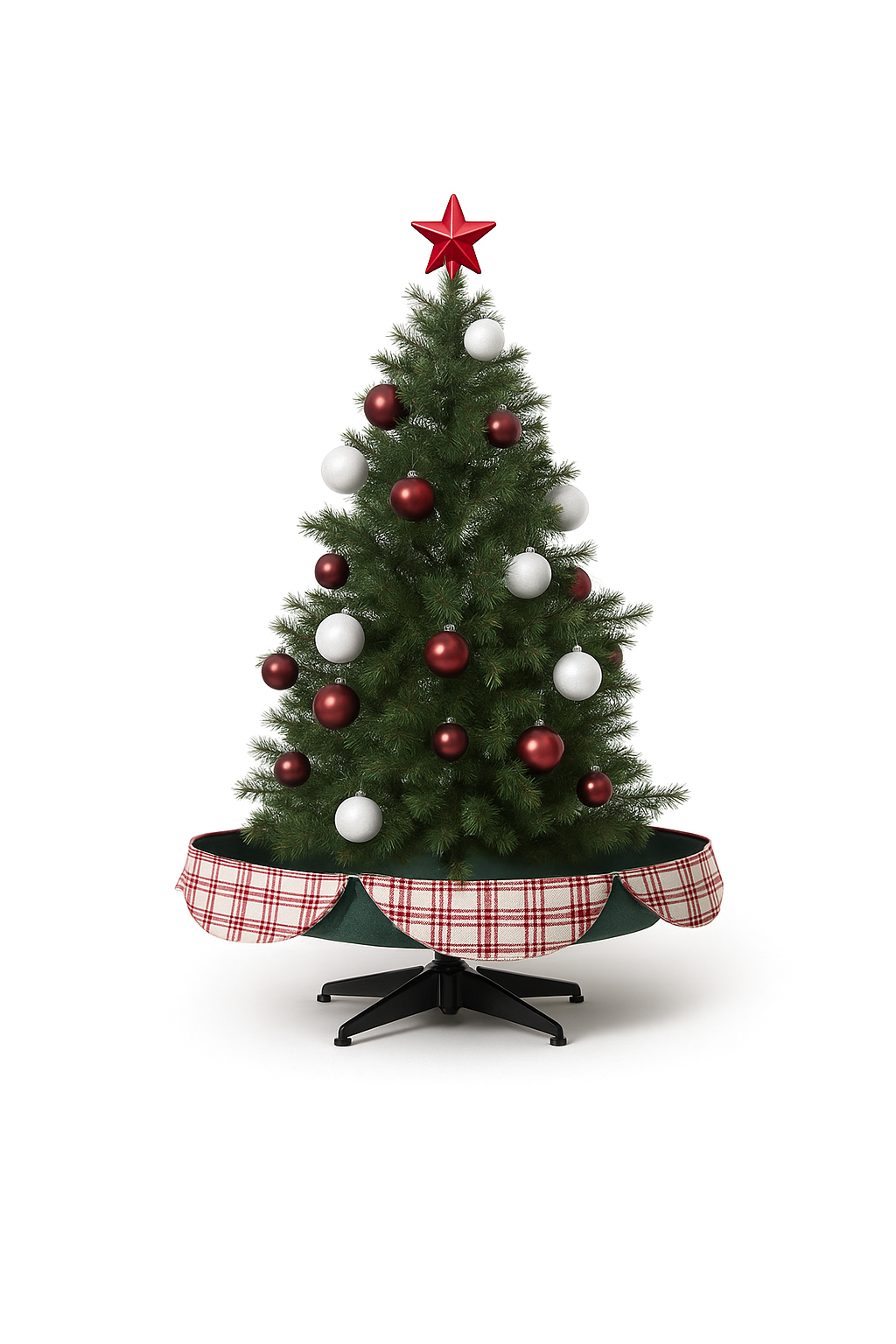 Arból con luz y nieve