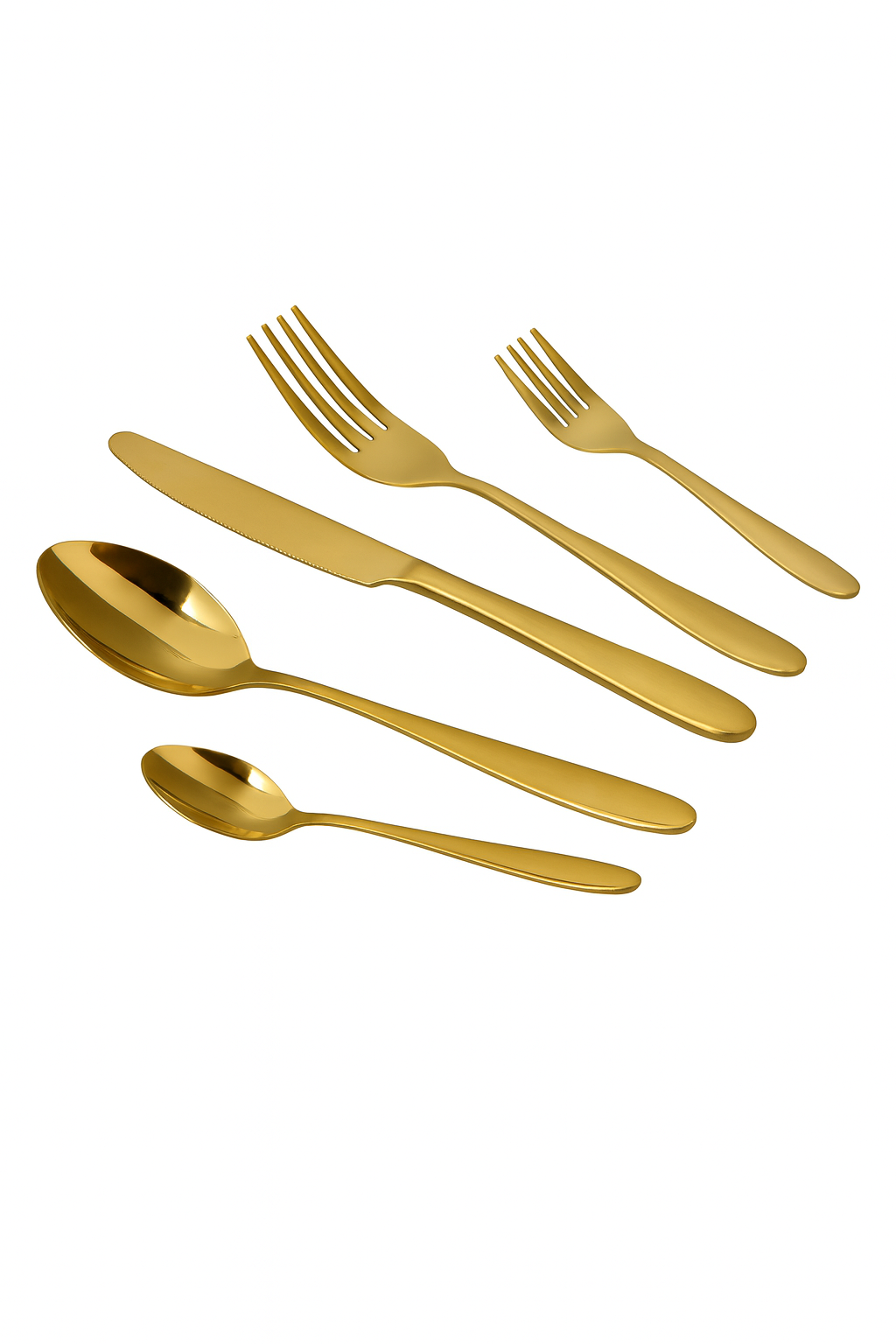 Juego de cubiertos 24 piezas titanio