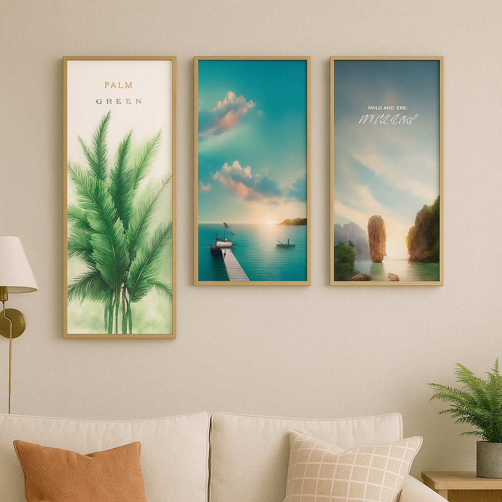 Cuadro decorativo para sala, tamaño 40×60 cm, moderno y elegante