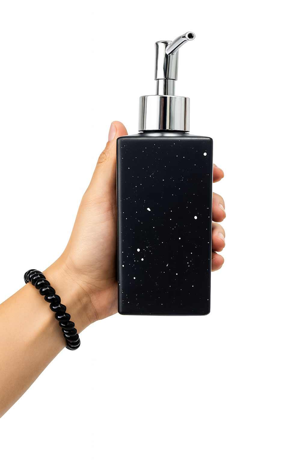 Dispensador de jabon liquido de vidrio