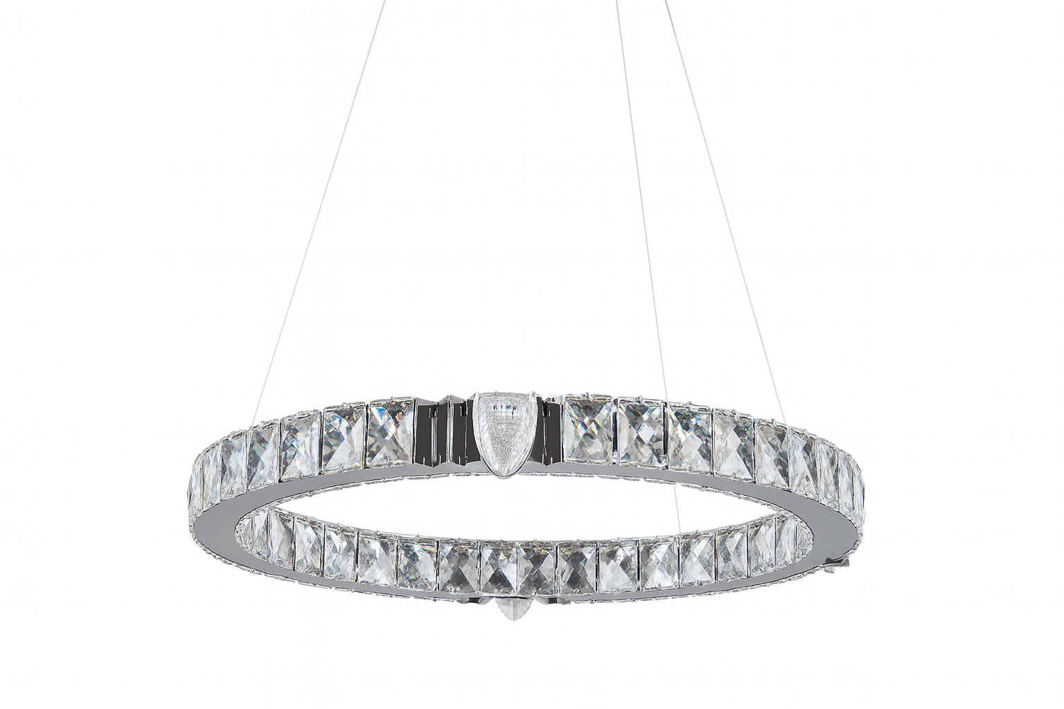 Lámpara Colgante de Cristal LED con Control Remoto