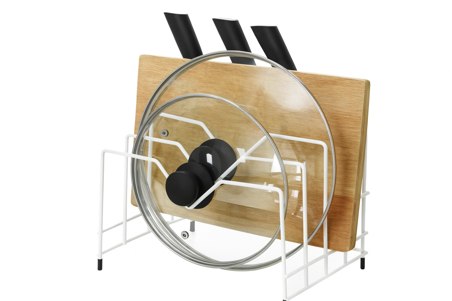 Estante de Metal para Cocina – 26.5 × 19 × 21.5 cm | Organizador Multiusos