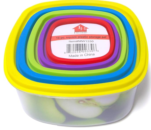 Set de 7 tapones plásticos para conservar alimentos | Diferentes tamaños