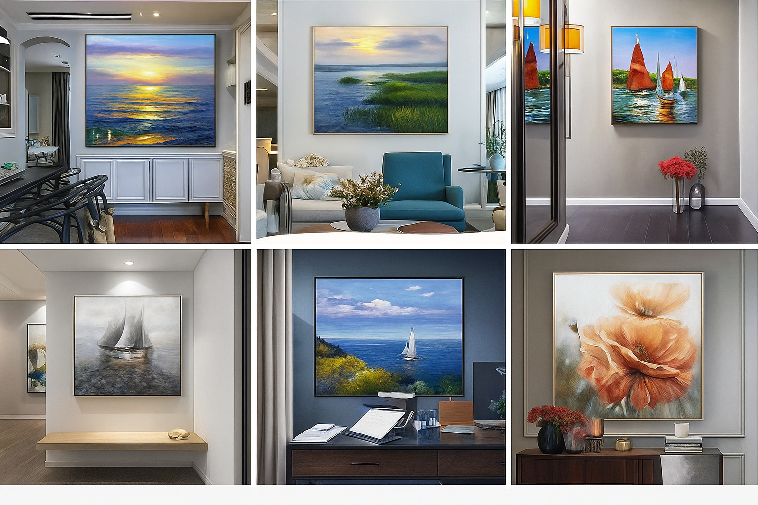 Cuadro decorativo 100×100 cm, diseño moderno para decoración de interiores