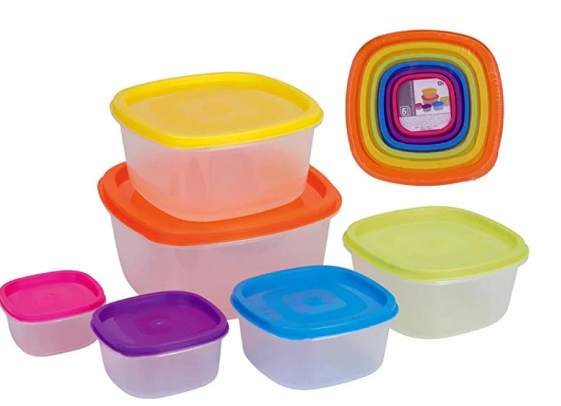 Set de 7 tapones plásticos para conservar alimentos | Diferentes tamaños