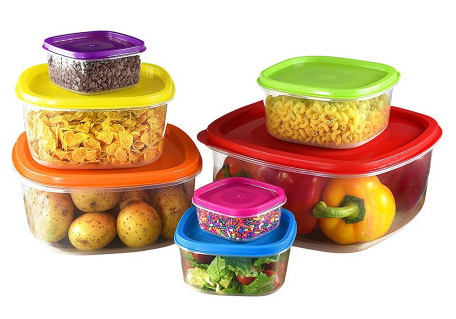 Set de 7 tapones plásticos para conservar alimentos | Diferentes tamaños