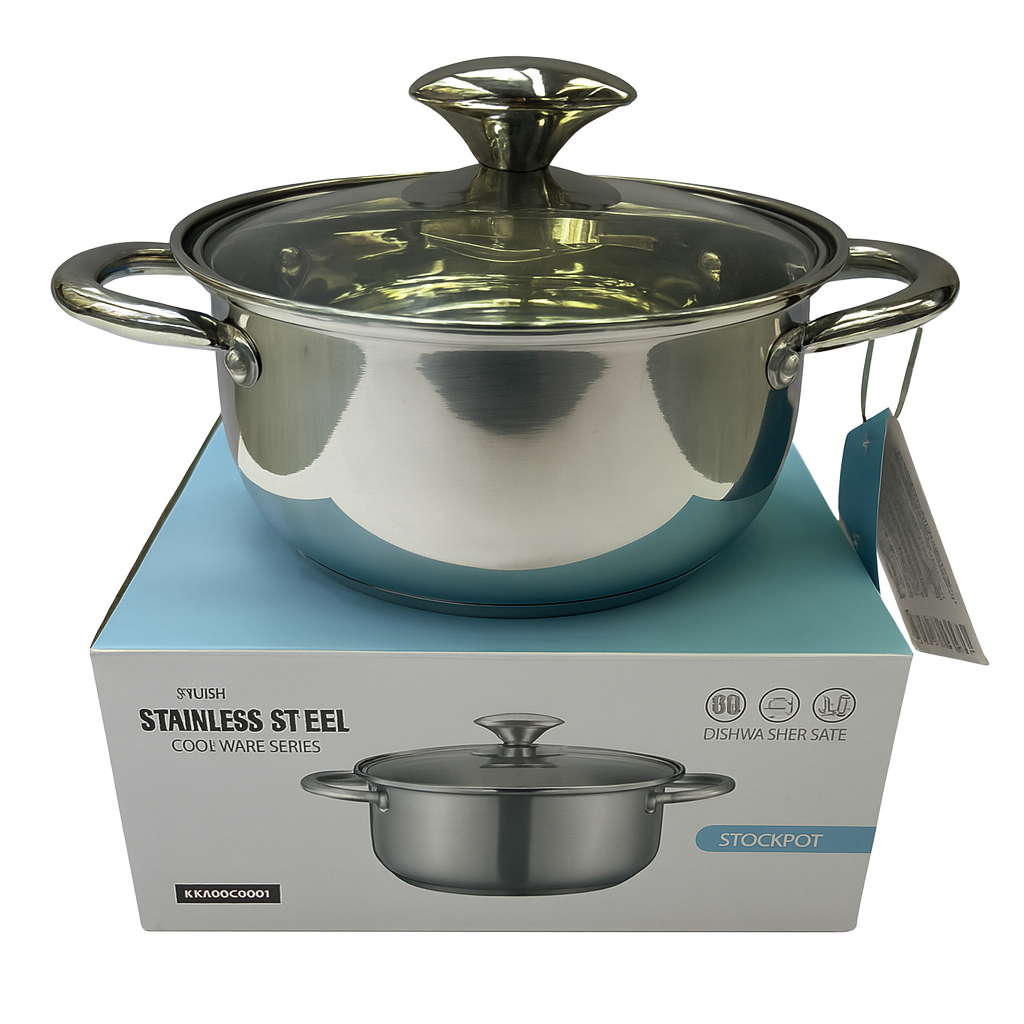 Cacerola de Acero Inoxidable – Ø24 cm