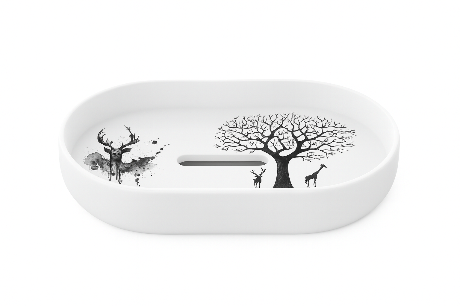 Jabonera de plastico