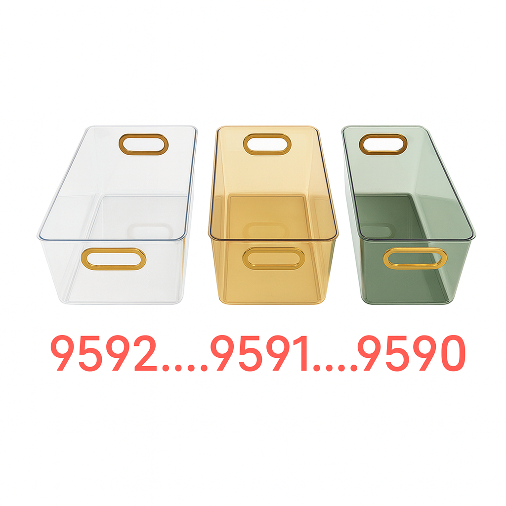 Caja Organizadora– Plástico Multiuso | 28 × 11,5 × 10 cm