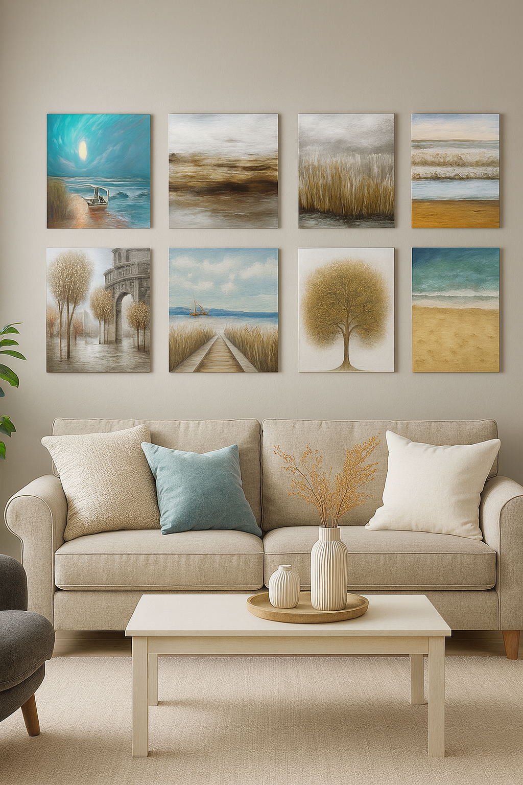 Óleo pintado a mano modelo  80×120 cm, pieza artística para decoración de interiores