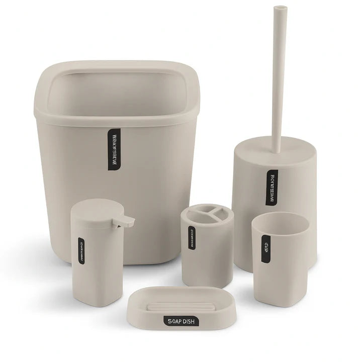 Conjunto completo de baño.