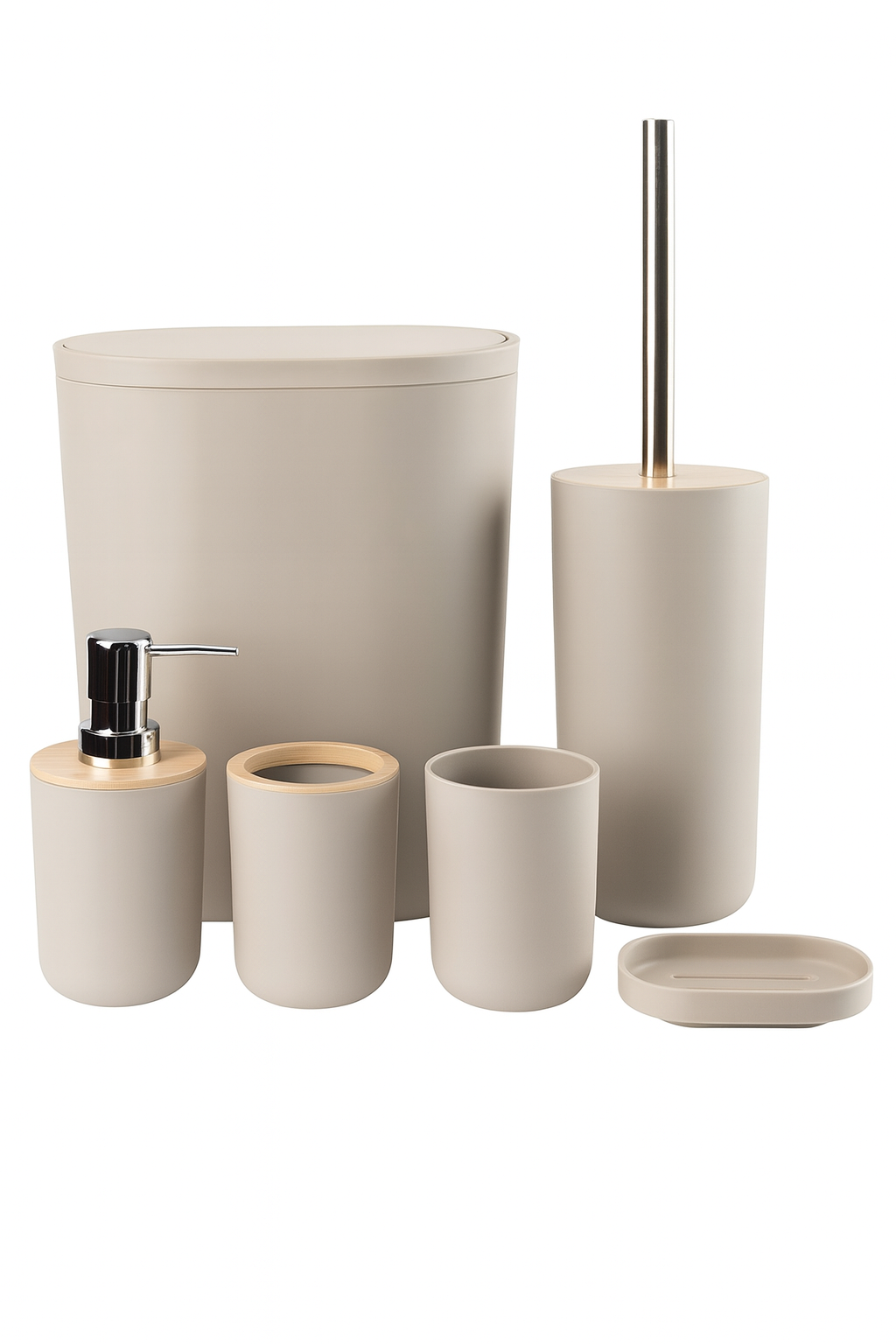 Conjunto completo de baño.