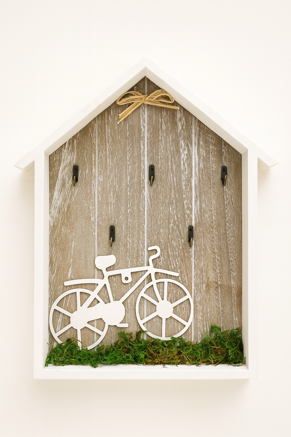 ADORNO DECORATIVO DE MADERA PARA PARED  – Natural, Moderno