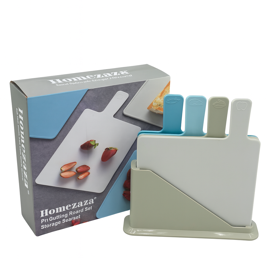 Juego de tablas de cortar 4 uds 34.5x23cm